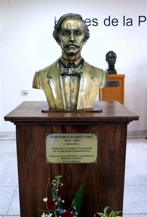 Historic Bust of the Dominican Republic’s Juan Pablo Duarte Unveiled at ...