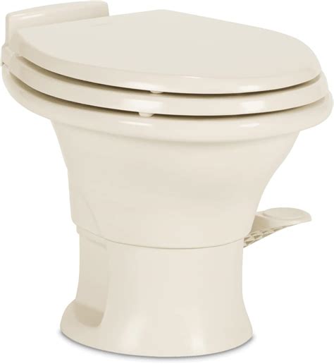 Amazon.com: Thetford Aqua-Magic V RV Toilet Pedal Flush with Hand Sprayer / High Profile / White ...