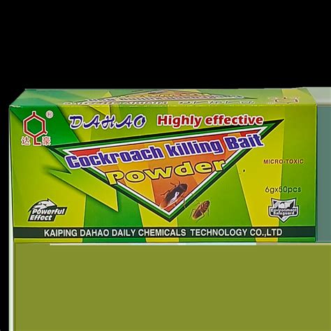طُعم قتل الصراصير الأخضر من DAHAO، 6 جمDAHAO Green Cockroach Killing Bait, 6g