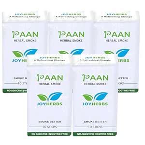 Buy JOYHERBS Herbal Cigarettes 100% Tobacco And Nicotine Free Paan ...