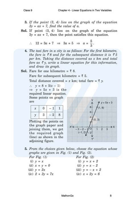 Image result for Class 9 Math Chapter 4