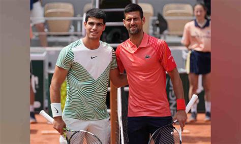 Novak Djokovic and Carlos Alcaraz meet in the Wimbledon final