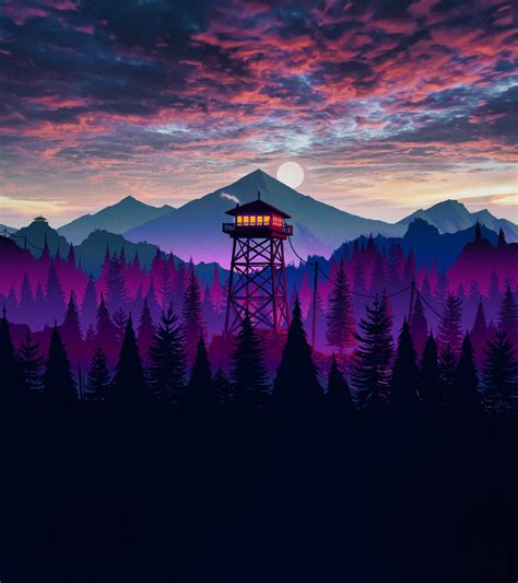 1920x2160 Resolution Firewatch 4K UHD 1920x2160 Resolution Wallpaper - Wallpapers Den