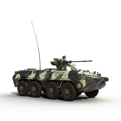 BTR 80A 3D model | 3D Molier International