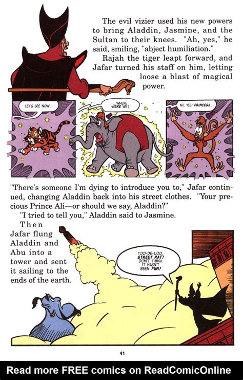 Read online Disney's Junior Graphic Novel Aladdin comic - Issue # Full
