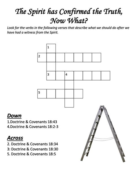 Doctrine & Covenants 18 Handouts Only - Etsy