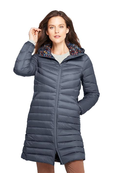 Women's Ultralight Packable Down Coat from Lands' End | Winter coats ...