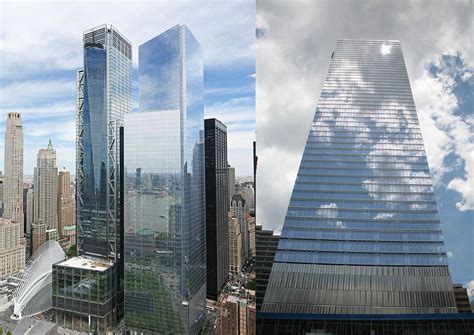 Download Majestic View of World Trade Center Towers Wallpaper | Wallpapers.com - how tall is one world trade center