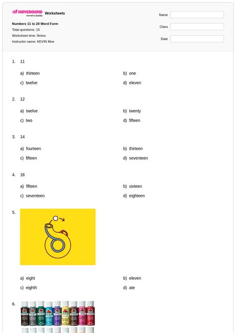 50+ Word Form worksheets for Class 1 on Wayground | Free & Printable