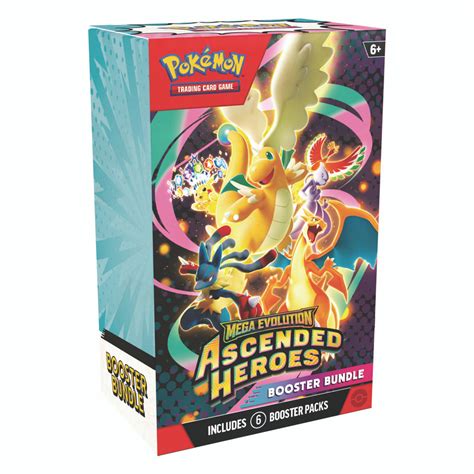 Pokémon TCG: Mega Evolution - Ascended Heroes Booster Bundle - Gotham ...