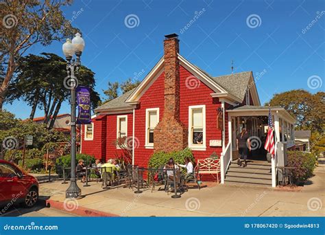 Red House Cafe on Lighthouse Avenue in Pacific Grove, California ...