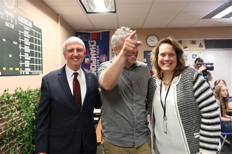Secondary Teacher of the Year Surprise, L.A. High, Schmucker (5-5-25 ...