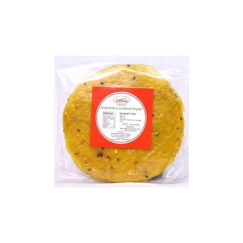 Malnad Raw Jackfruit Papad (Happala) | From Just Malnad | 100% Pure and ...