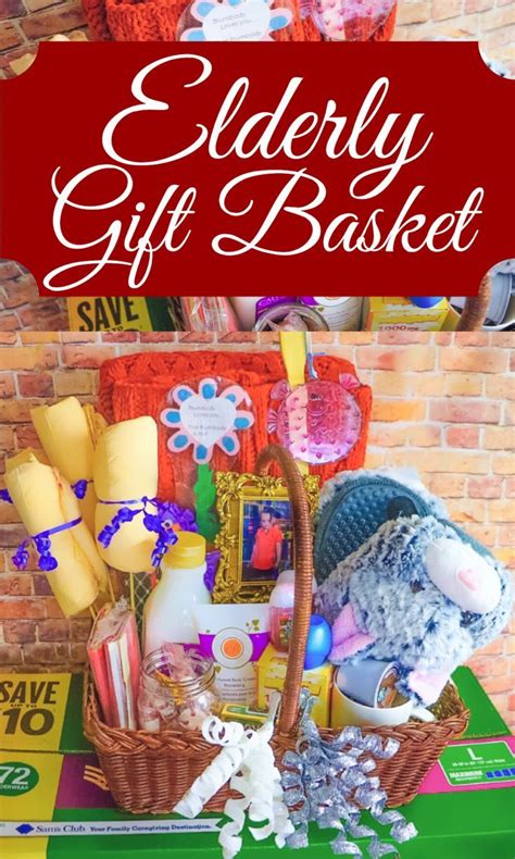 gift basket ideas for elderly woman