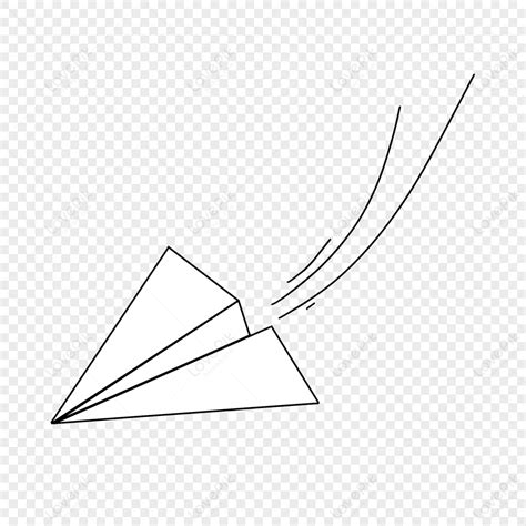 Dive Down Paper Airplane Clip Art,paper Clips,white PNG Picture And ...