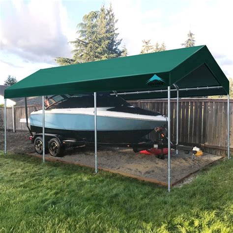 ADVANCEOUTDOOR ADVANCE OUTDOOR 10x20 ft Heavy Duty Carport Potable ...