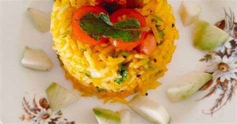 Raw mango rice(Mavinakayi Chitranna) Recipe by prutha Kotecha ...