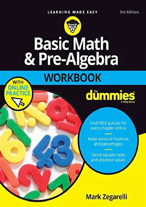 Image result for Basic Math For Dummies