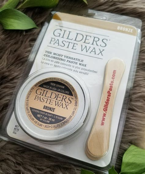 Gilders Paste Wax Bronze 1 Oz. 30 Ml Coloring - Etsy India