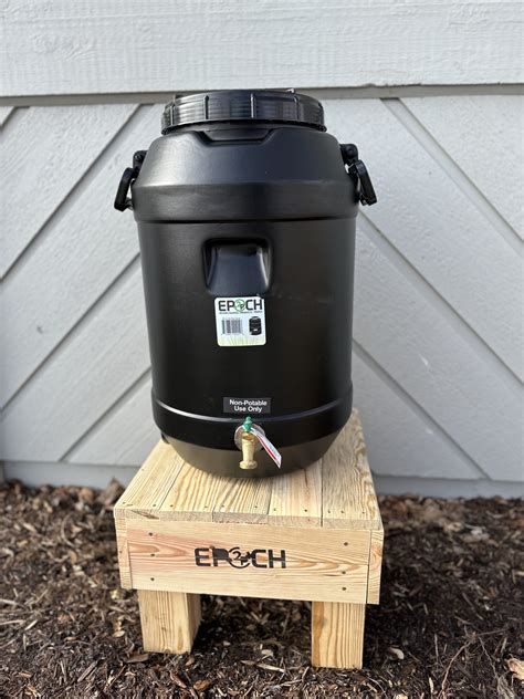 Epoch Rain Barrel Stand | Sturdy & Durable Support