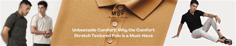 Unbeatable Comfort: Why the Comfort Stretch Textured Polo is a Must-Ha