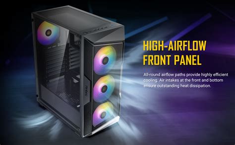 Buy Antec AX61 Elite Mesh ARGB (ATX) Mid Tower Cabinet (Black) at Best ...