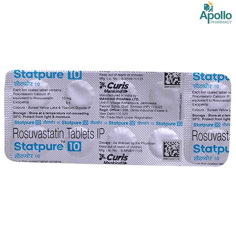 Statpure 10 Tablet 10's Price, Uses, Side Effects, Composition - Apollo ...