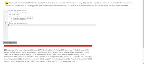 JSON Filter JavaScript 的图像结果