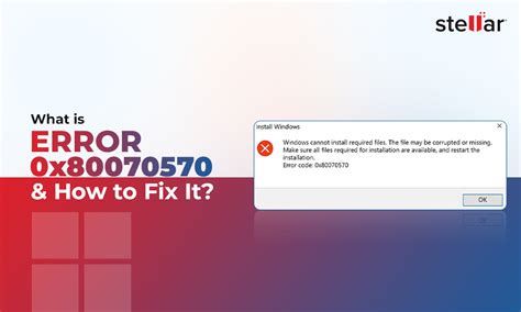 What Is Error 0x80070570 and How to Fix It? [2026 Easiest Guide]