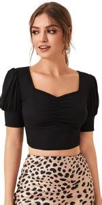 ILLI LONDON Casual Solid Women Black Top - Buy ILLI LONDON Casual Solid ...