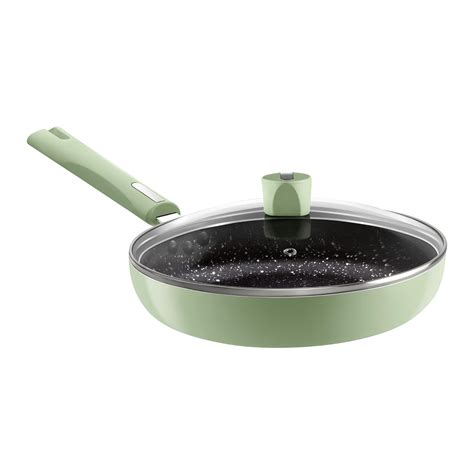 Buy Nirlep NutriHealth Pro Induction Fry Pan 26 with Glass Lid I 2L I ...