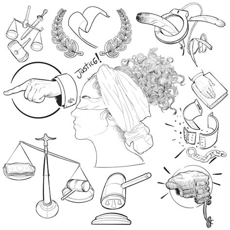 Morality and Law Drawing 的图像结果