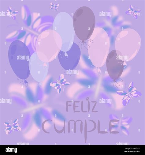 greeting card with colorful balloons and a congratulatory inscription ...