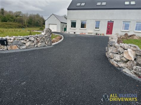 Tar and Chip Driveway in Gort, Co. Galway - All Seasons Driveways