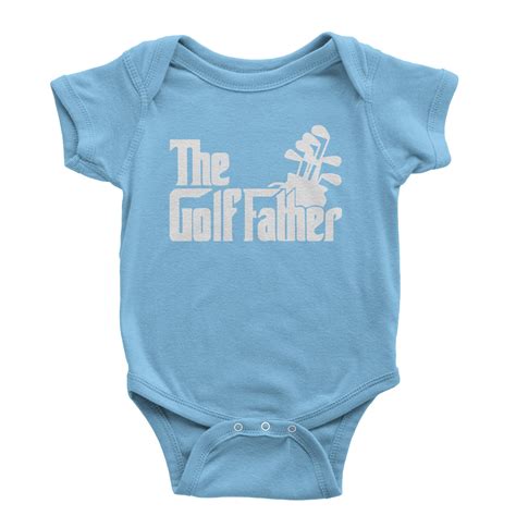 The Golf Father Golfing Dad Infant One-Piece Romper Bodysuit or Toddler ...