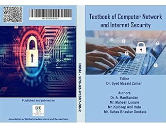 Textbook of Computer Network and Internet Security eBook : Zaman, Dr ...