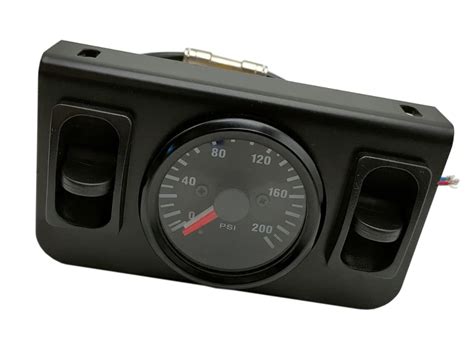 NYSUS Dual Air Gauge Controller with Panel Paddle Valve India | Ubuy