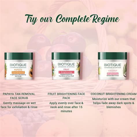 Buy Fruit Brightening Depigmentation & Tan Removal Fa...