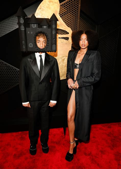 Jaden Smith Wears a Vampire Castle on His Head on the Grammys 2025 Red ...