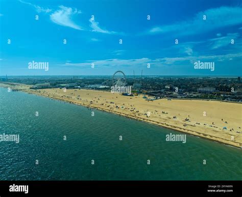 Great Yarmouth Seafront and Fireworks Stock Photo - Alamy