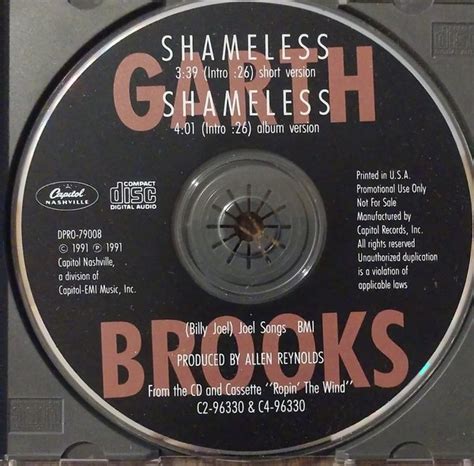 Garth Brooks - Shameless (1992, CD) | Discogs