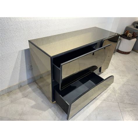 Inferno Fusion Console: Refined Drawered Elegance – Glassma Lux