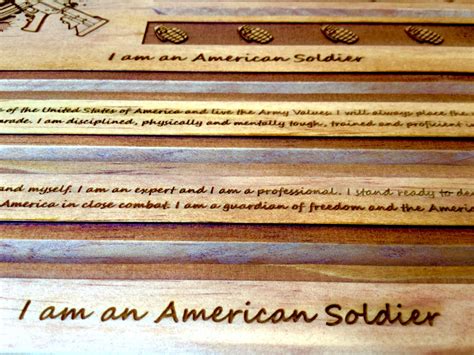Army Soldier's Creed Military Challenge Coin Display | Etsy