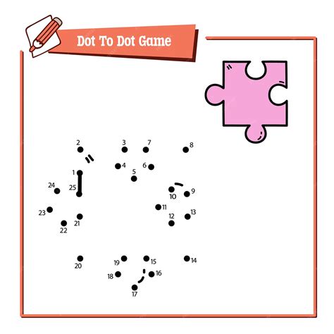 Premium Vector | Educational game illustration of dot to dot puzzle ...