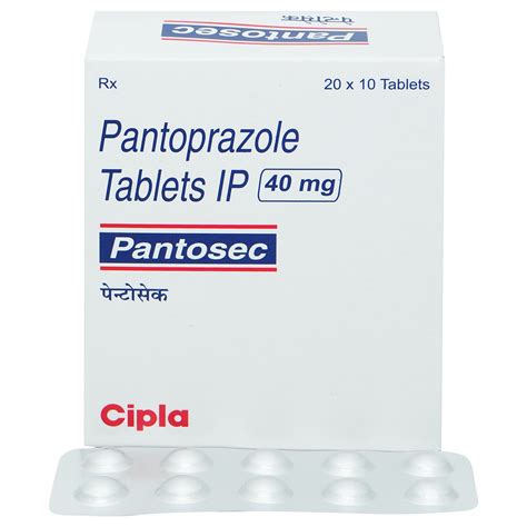 Pantosec 40 mg Tablet | Uses, Side Effects, Price | Apollo Pharmacy