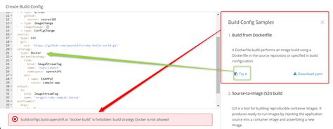 Image result for Build Config OpenShift Docker