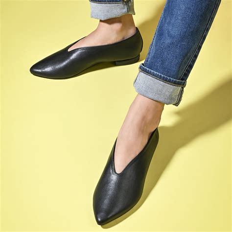 Ashley Black Loafers For Women