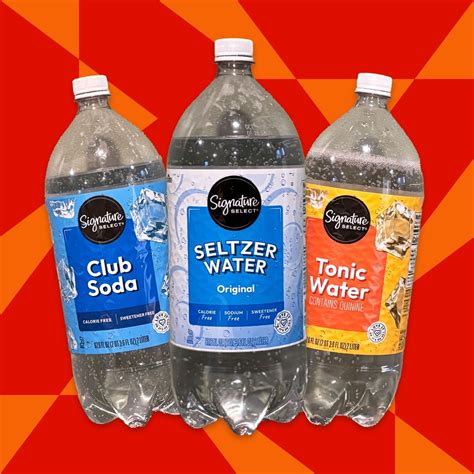 Seltzer Water vs. Club Soda vs. Tonic Water: What's the Difference