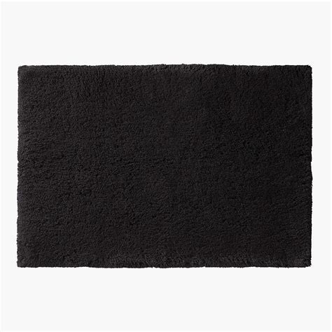 Kalani Organic Cotton Black Bath Mat 24"x36" + Reviews | CB2 Canada