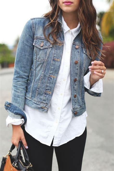 30+ Outstanding Outfits Ideas How To Wear Denim Jacket | Denim jacket ...